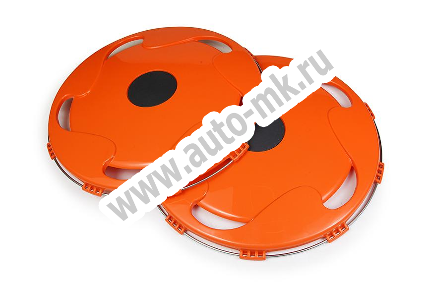 Колпаки колеса пластик задние оранжевые R17,5 кт. 2 шт. Арт. 19369
