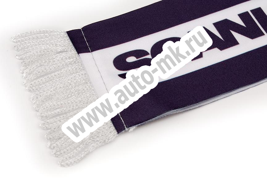 Вымпел  SCANIA  ( 5,5х20см) бахрома синий (2) Арт. 12400