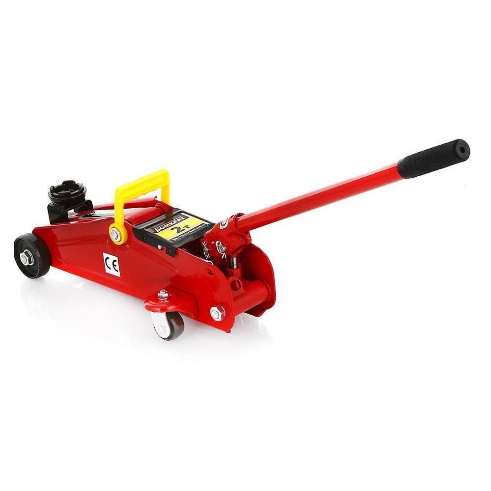 Домкрат гидравлический AUTOPROFI, подкатной, 2 т., высота подъёма 305 мм, 1 1 (2) Арт. DP-17