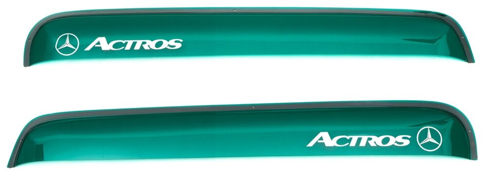 Дефлектор MERCEDES ACTROS прямой зеленый Арт. 10564