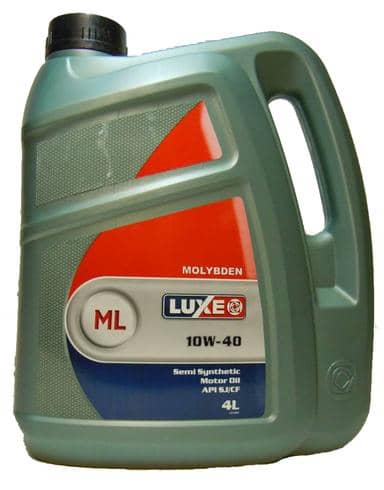 Масло LUXE ЛЮКС Молибден 10w40 полусинтетика 4л Арт. 114