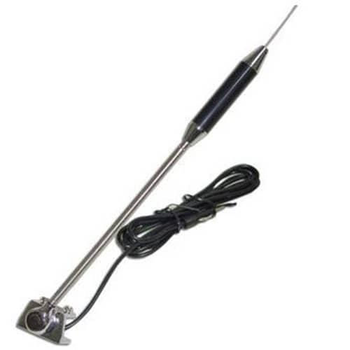 Антенна  AL KHATEEB  на желобок AN-113 хромированная, 45 см  12 48 (1) Арт. 3559