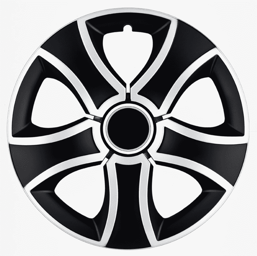 Колпаки на колеса R14 БИС РИНГ МИКС ЧЕРНЫЙ (4 шт) Арт. 14-011-RING-MIX