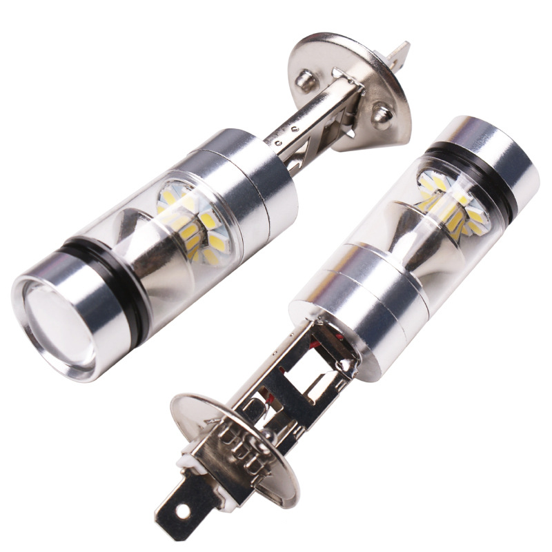 Автолампа светодиодная H1 100W 20led 1000ML 12-24V желтый свет 2шт. Арт. 32197