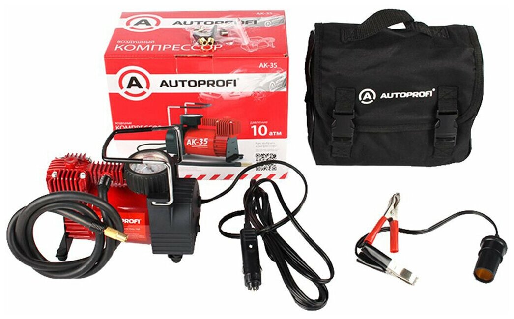 Компрессор AUTOPROFI  150ватт 35л мин (3) Арт. AK-35