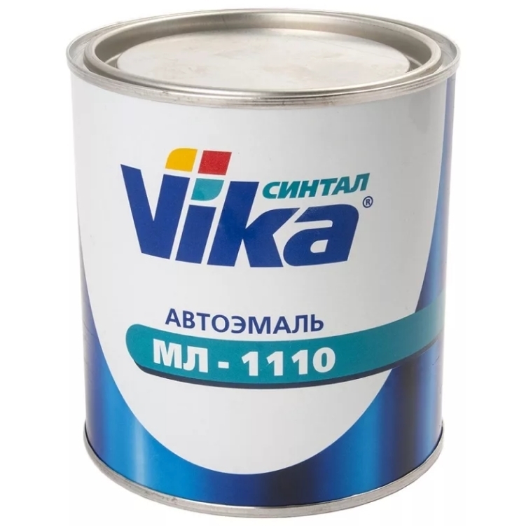 Краска авто эмаль  VIKA   КРАСНАЯ  800гр МЛ Арт. МЛ-1015