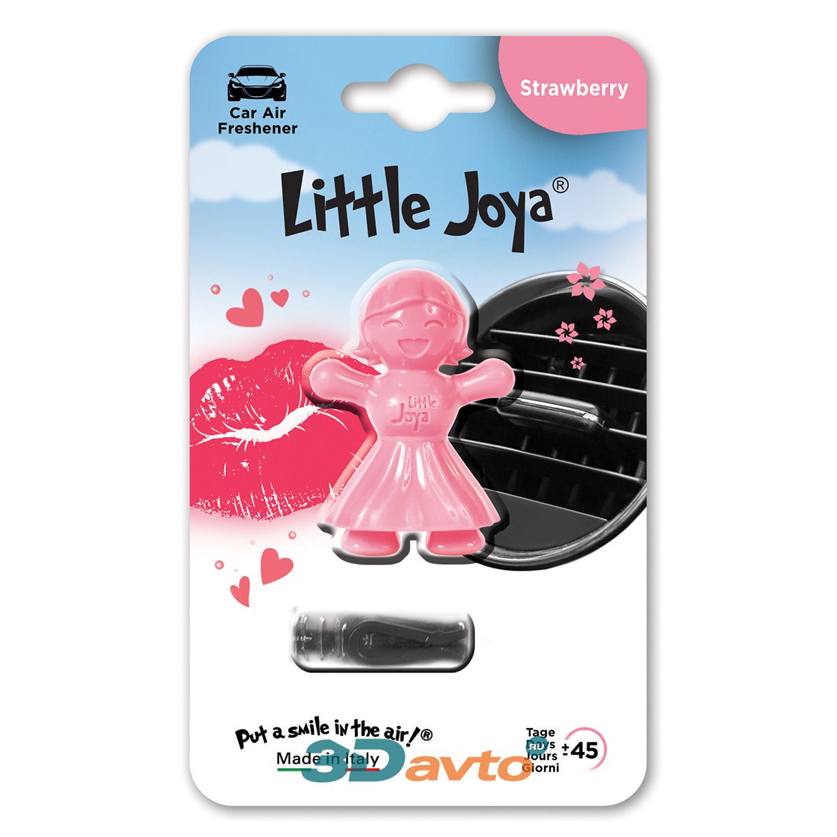 Ароматизатор в дефлектор LITTLE JOE Клубника Арт. 3651410