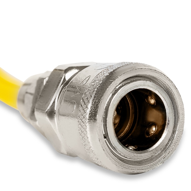 Универсальный шланг-удлинитель с манометром для автомобильных компрессоров HS-01 (2) Арт. A78642S