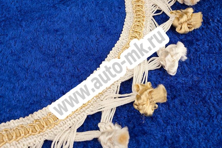 Шторы в кабину,Универсальный (лобовое спальник ламбрекен лобового и спальника синий) (2) Арт. 9291