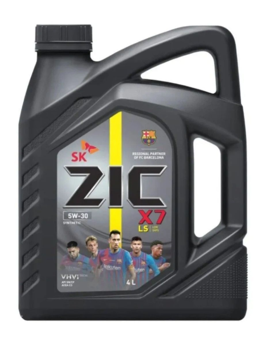 Масло ZIC X7 5W30 синтетика 4 л Арт. 162675