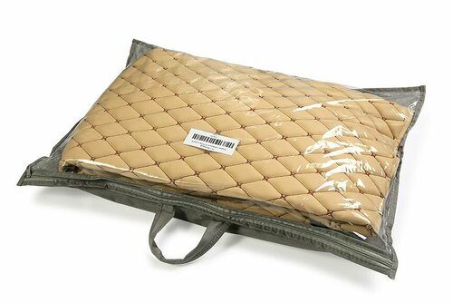 Коврик стеганый напольный для КАМАЗ модели 5490 NEO NEO2 Автомат (Бежевый) (5) Арт. 21696