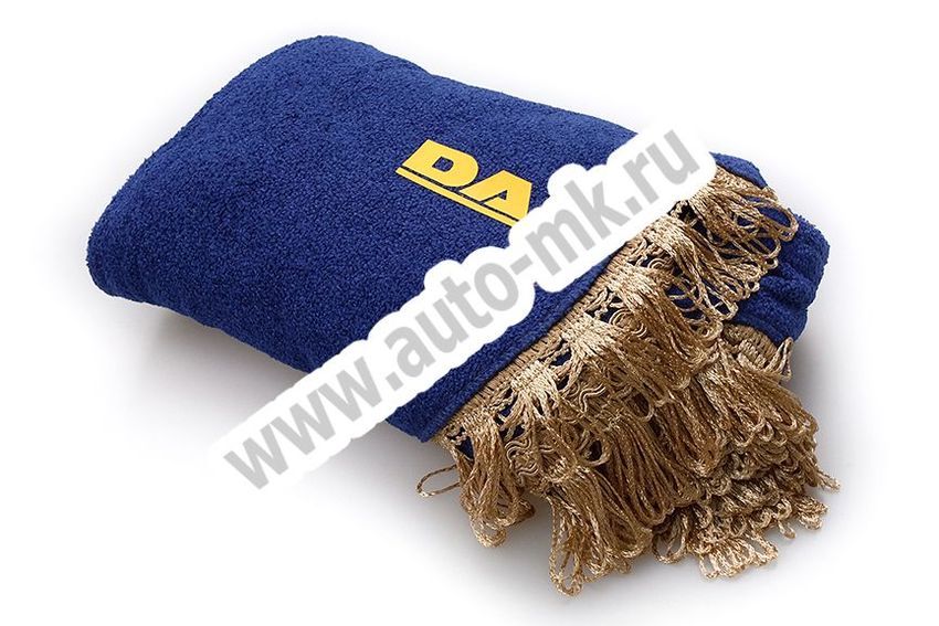 Ламбрекен лобового стекла с углом DAF (синий) (2) Арт. 7696