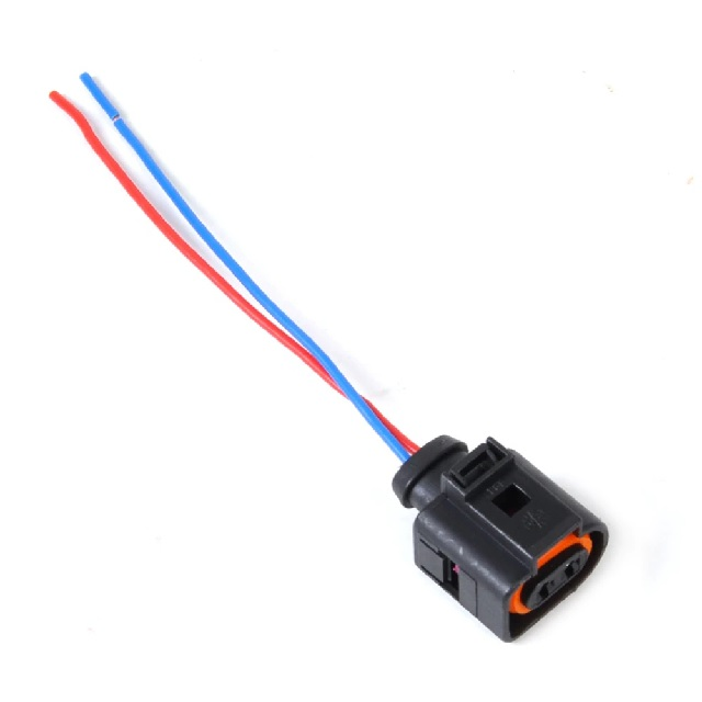 Разъем VAG 2-х контактный генератора VW Polo, сигнаала VAG AUDI Q7 арт.  (1j0973722) (1) Арт. 4D0971992