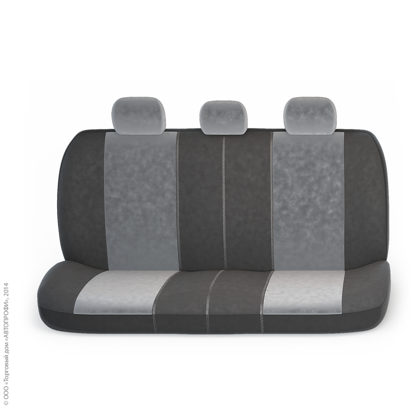 Чехлы автомобильные  Comfort черный серый COM-1105 BK D.GY (3) Арт. COM-1105BK D.GY