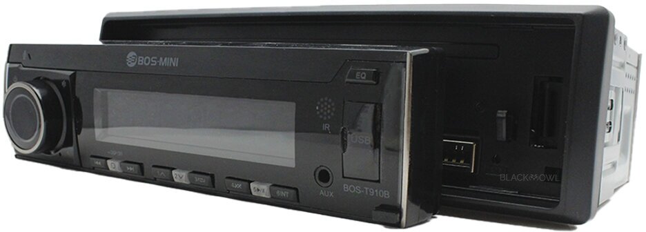 Автомагнитола BOS-MINI  со сьемной панелью (2) Арт. T910B