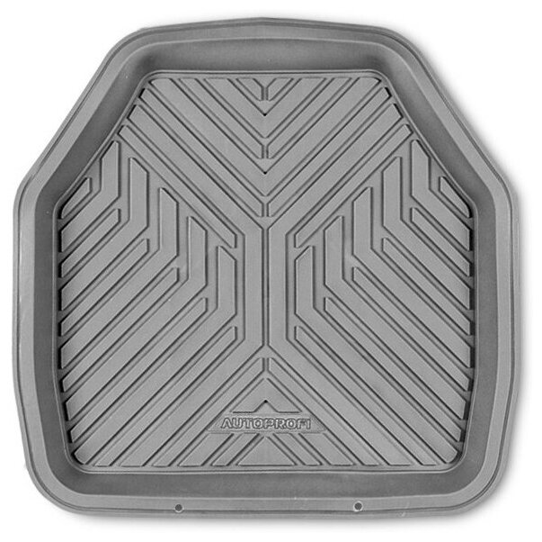 Коврик автомобильный AUTOPROFI  (ПВХ) MAT-150r GY Арт. MAT-150rGY