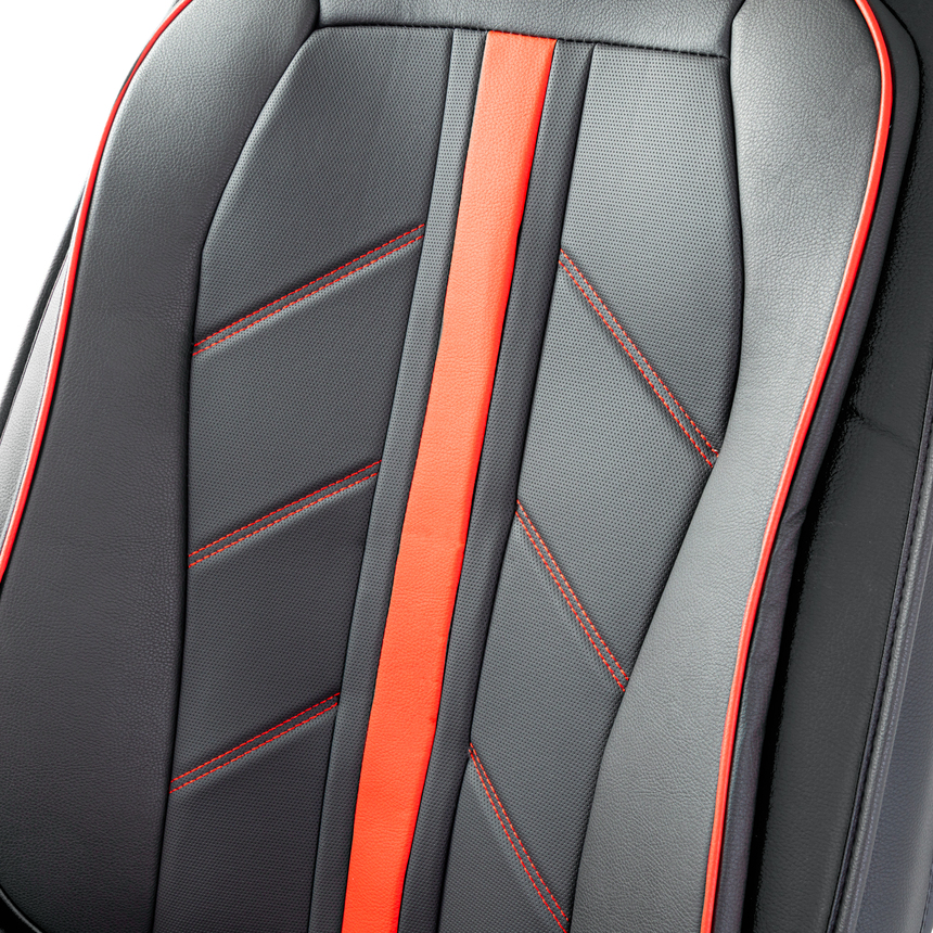 Каркасные 3D накидки на передние сиденья Car Performance, 2 шт. CUS-3012 BK BK (5) Арт. CUS-3012BK BK