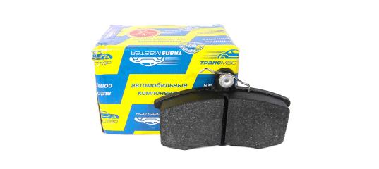 Колодки тормозные передние ВАЗ 08-09 4шт б асб TRANSMASTER Арт. TR743C