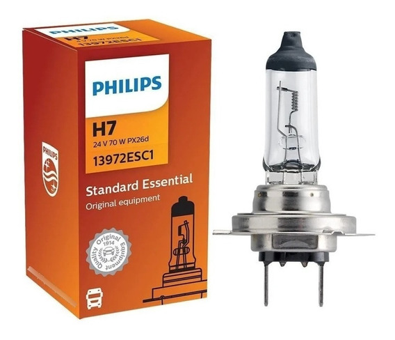 Автолампа H7 24V 70W PHILIPS Арт. 13972C1