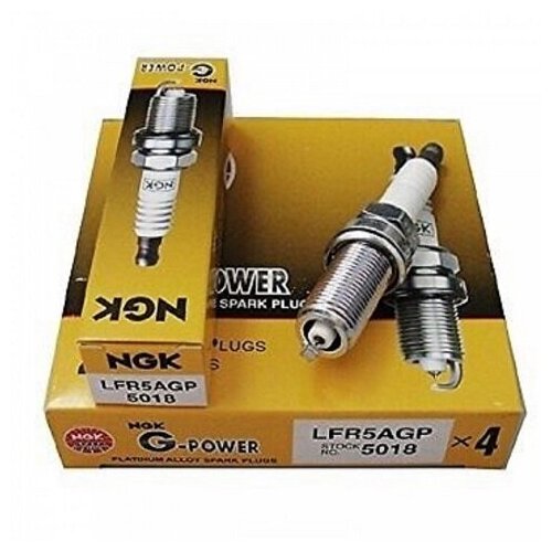 Свечи зажигания NGK  (5018) G-Power HYUNDAI IX35 KIA SPORTAGE NISSAN ALMERA SUZUKI к-т 4шт. Арт. LFR5AGP
