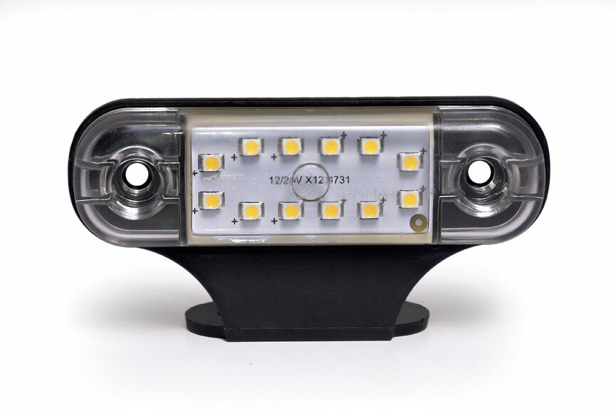 Габарит светодиодный с кронштейном MINI 12 LED Белый (1) Арт. 14157