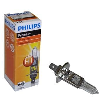 Автолампа H1 12V 55w+30% P14,5s PHILIPS Premium (2) Арт. 12258PR