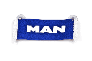 Вымпел  Пустой  MAN(большой) Арт. 7980