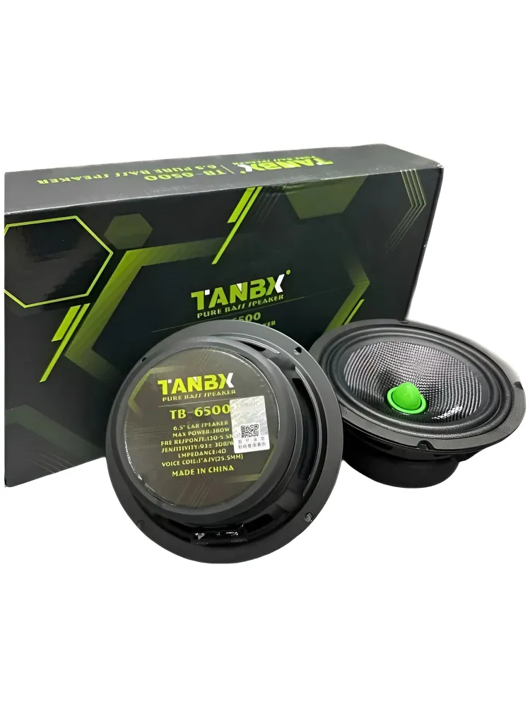 Колонки автомобильные (динамики) TANBX  16CM 380W (2) Арт. TB-6500