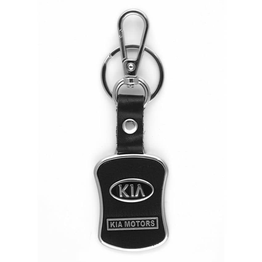 Брелок с логотипом авто KIA кожа Брелок с логотипом авто KIA кожа