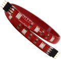 Светодиодная лента 24 V (красная) MTF 30 см. Арт. 24V(красная)30см