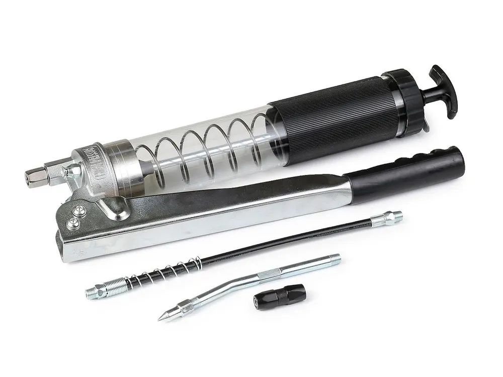 Шприц рычажно-плунжерный прозрачный  (шестерня шток) Арт. 28788