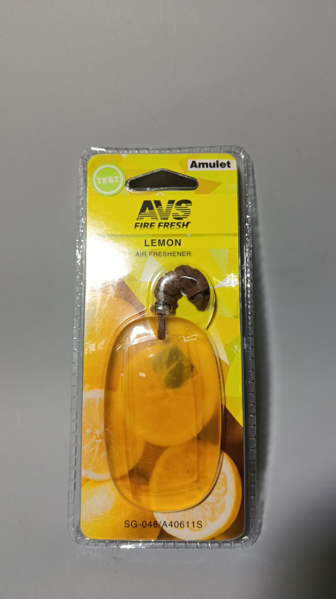 Ароматизатор AVS SG-048 Amulet (аром. Лимон Lemon) (гелевый) Арт. A40611S