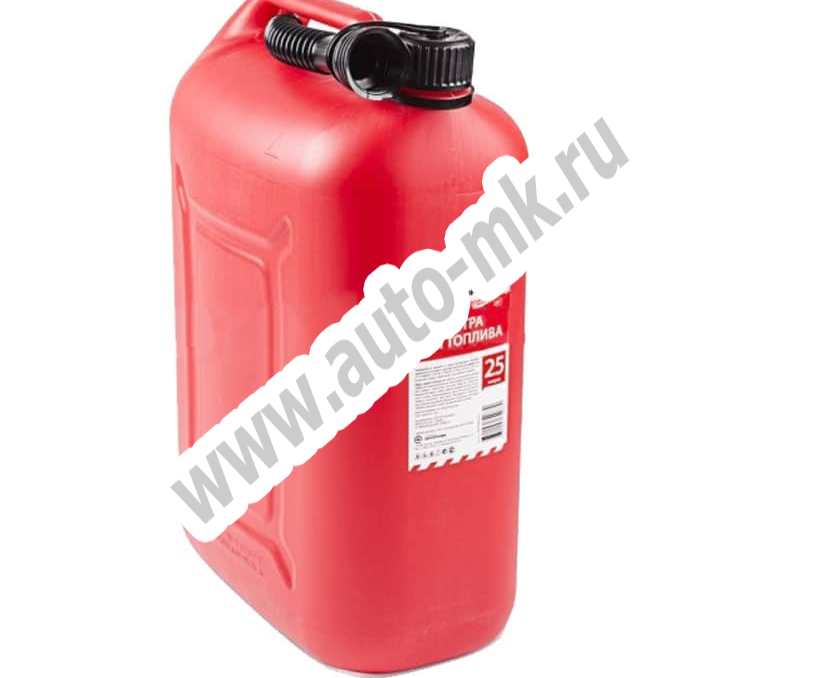 Канистра пластиковая  AUTOPROFI , для ГСМ, съемная насадка-лейка 25 литров Арт. KAN-400(25L)