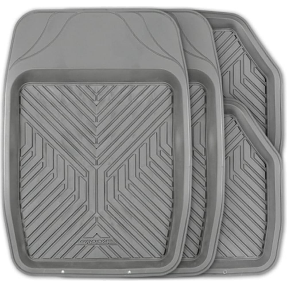 Коврики автомобильные AUTOPROFI TER-150 GY Арт. TER-150GY