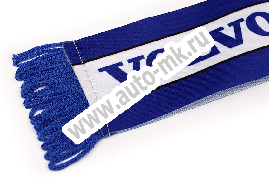 Вымпел  VOLVO  ( 5,5х20см) бахрома синий (2) Арт. 12396
