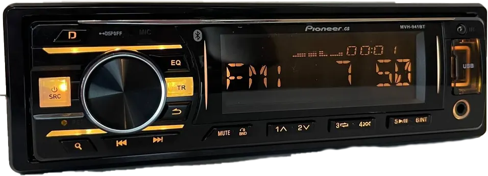Автомагнитола PIONEER AG  процессорная 1 din, мощность 60W расширенный эквалайзер (3) Арт. MVH-T942B