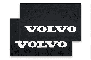Брызговики (белая резина) VOLVO к-т Арт. 10035