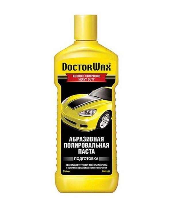 Полироль паста абразивная 300мл DoctorWax Арт. DW8287