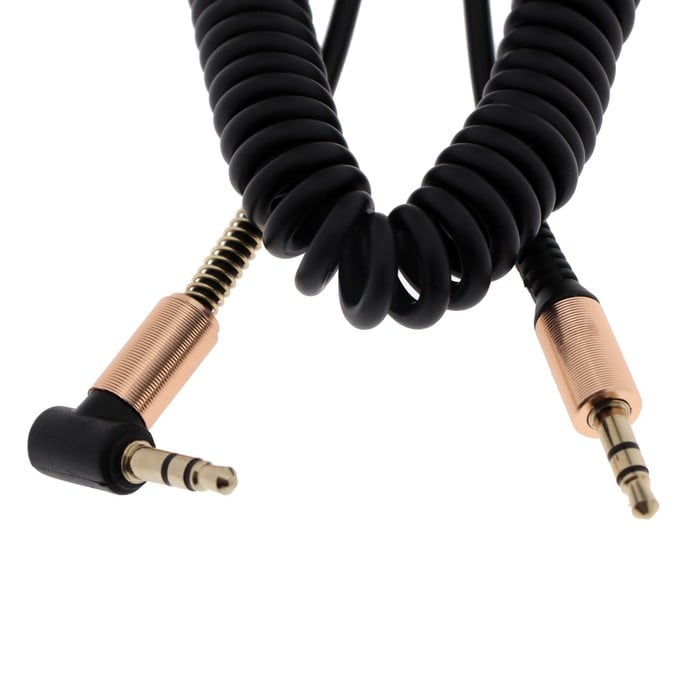 Кабель акустический AUX пружинный (1)