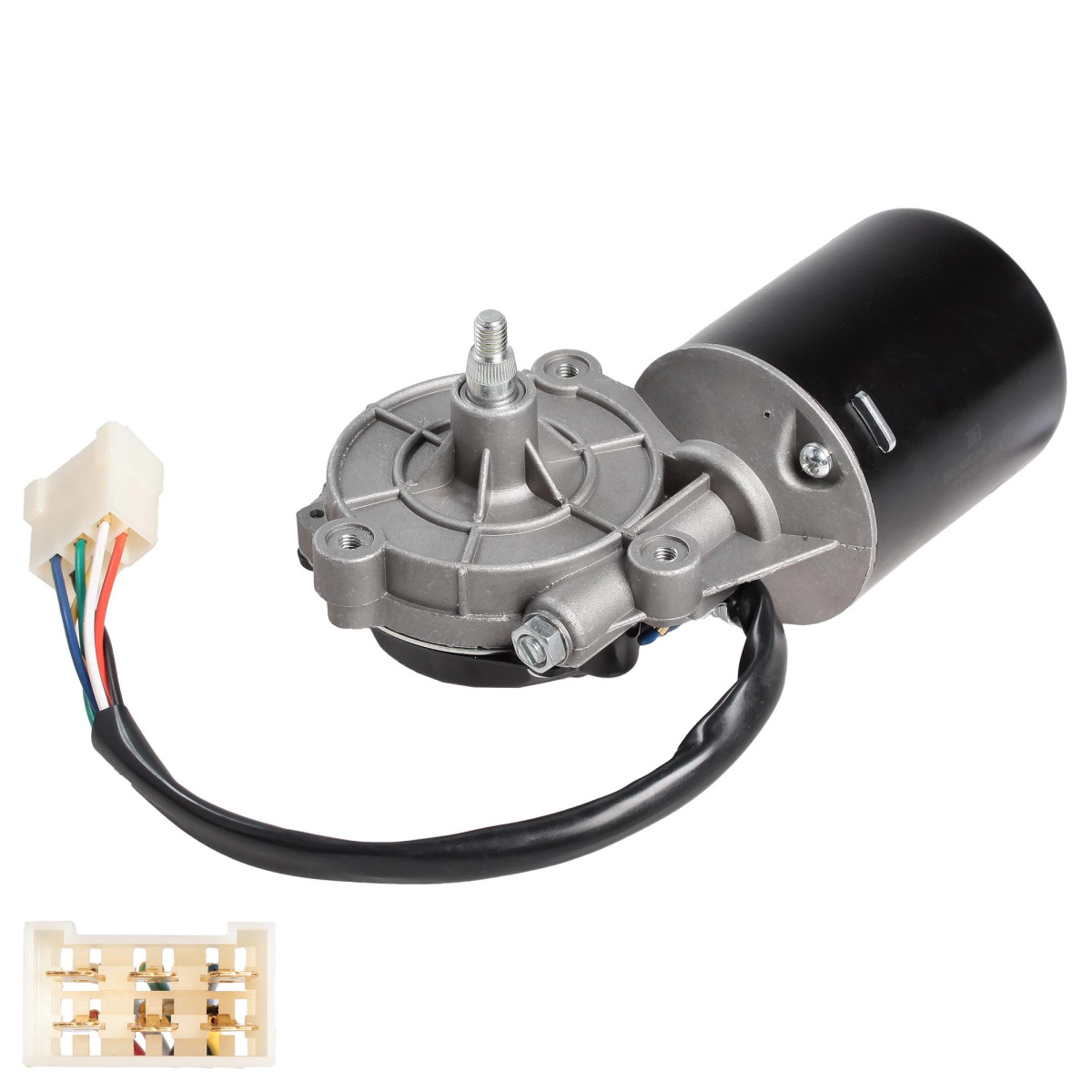 Электро двигатель стеклоочистителя ВАЗ 2108-21099, 2113-2115 передний вал-12мм Арт. VWF0108