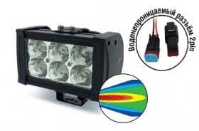 Светодиодные  фары  OFF-Road  AVS Light SL-1506 (18W) (2) Арт. 43 461