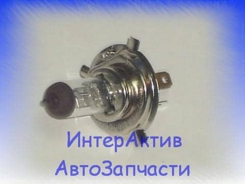 Автолампа H4 24V 75 70W Ц43 (БРЕСТ) (2) Арт. АКГ24-75-70