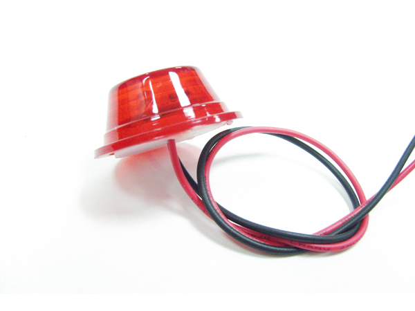 Элемент фонаря светодиодный Е-101 красный (рожки) Арт. 7547