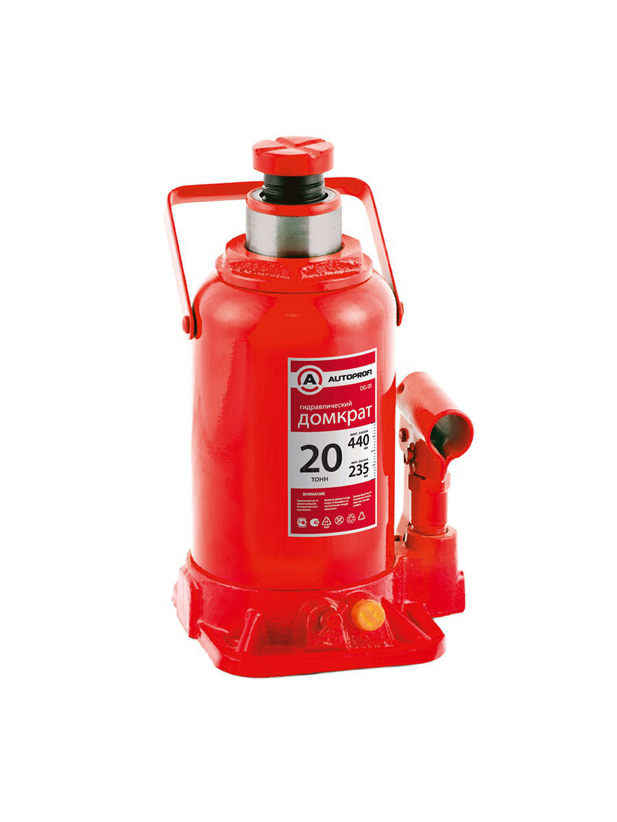 Домкрат гидравлический бутылочный  20 тонн 1 2 (1) Арт. DG-20