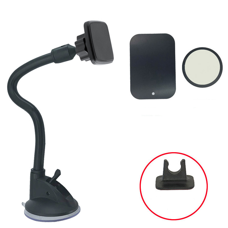 Держатель телефона автомобильный универсальный магнит-присоска длина 33 см. Арт. 329109