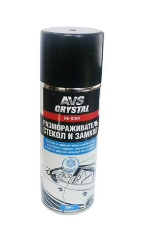 Размораживатель стекол и замков (аэрозоль) 520 мл. AVS AVK-121 (2) Арт. A78232S