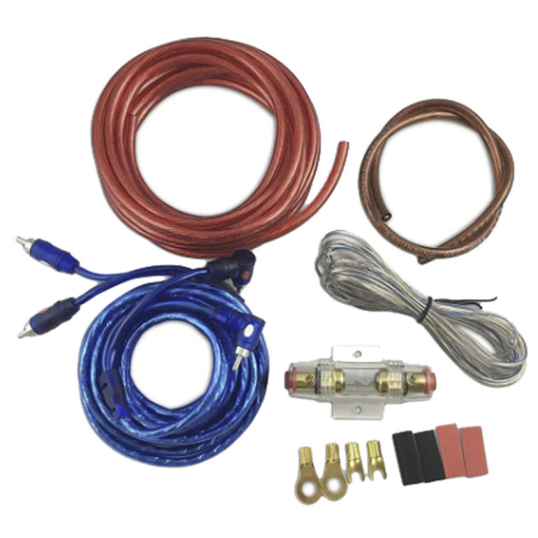 Провода для подключения 2-х канального усилителя набор MDK MD-8 (2) Арт. PS0790