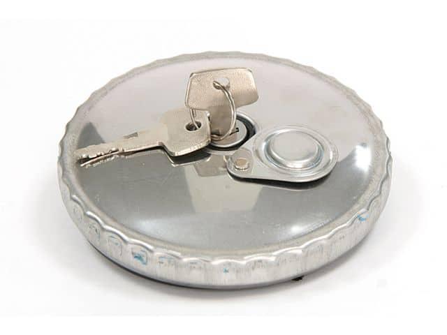 Крышка бака топливного сзащелкой ключа  MB  (X) 80 мм для грузовых с двумя усиками Арт. 7127