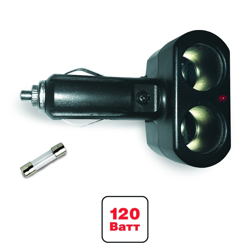 Разветвитель прикуривателя AVS 12 24 (на 2 выхода) CS202 (2) Арт. 43225