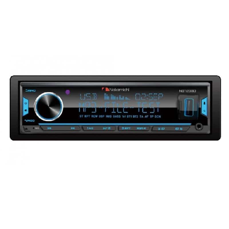 Автомагнитола Nakamichi NQ723Bd 1 din 50 4 Ватт. 3RCA DSP процессор, мультицвет (2) Арт. NQ-723B